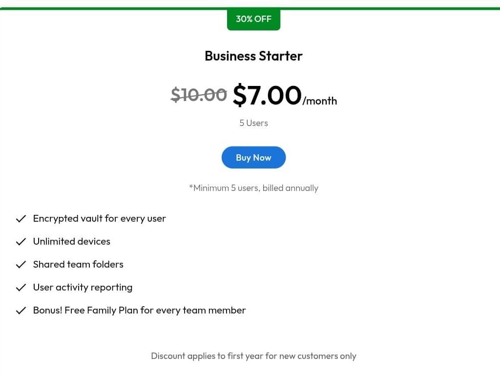 cheap pricing plans of Keeper Security 2025